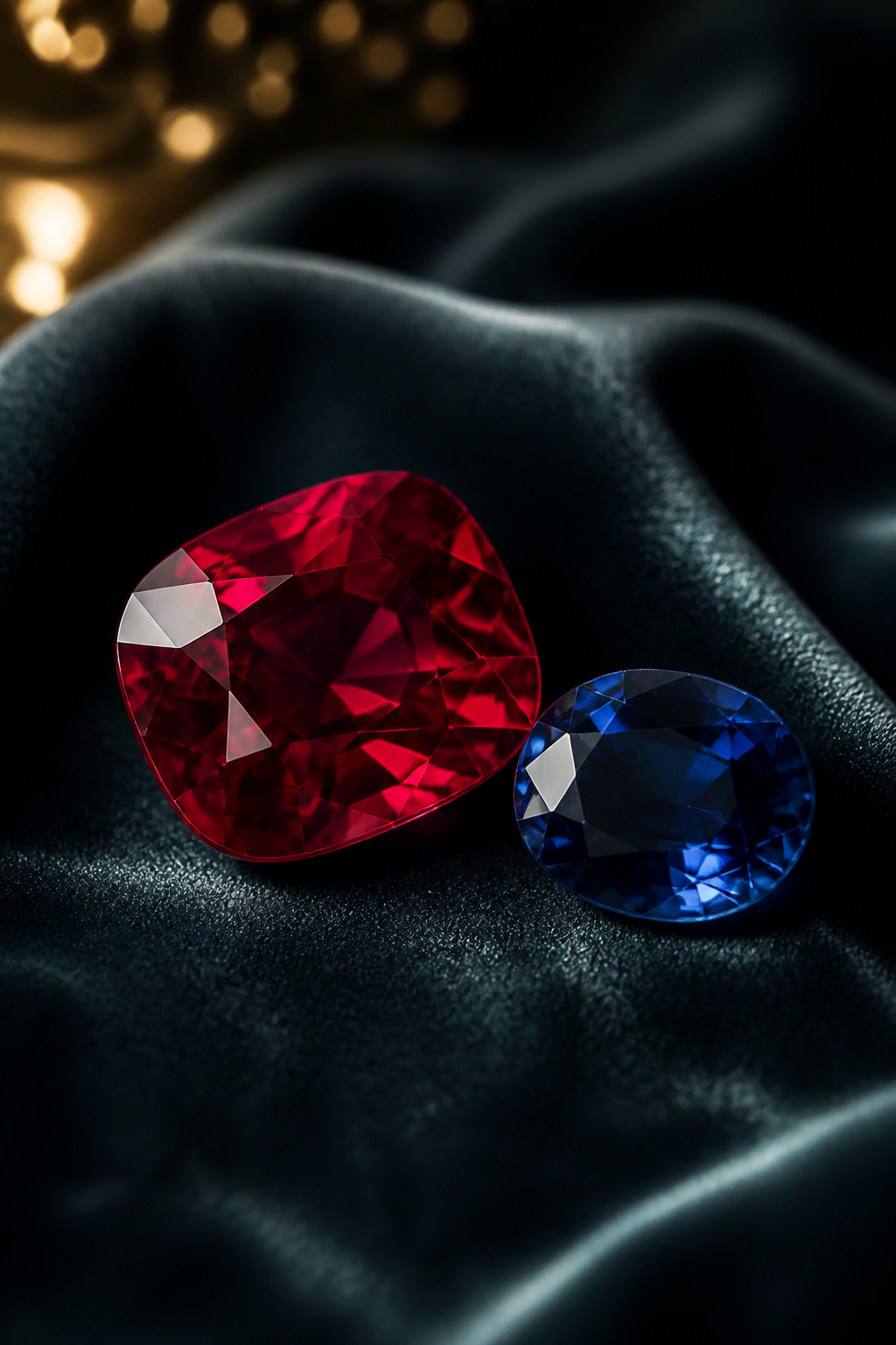 Curated ruby and sapphire from the ElbeeGems boutique